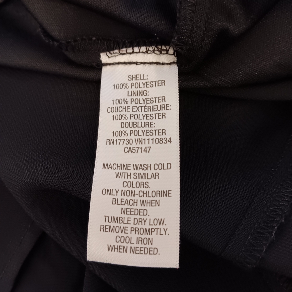 Mossimo sheer black maxi skirt with shorter black lining. Medium. - Picture 8 of 8